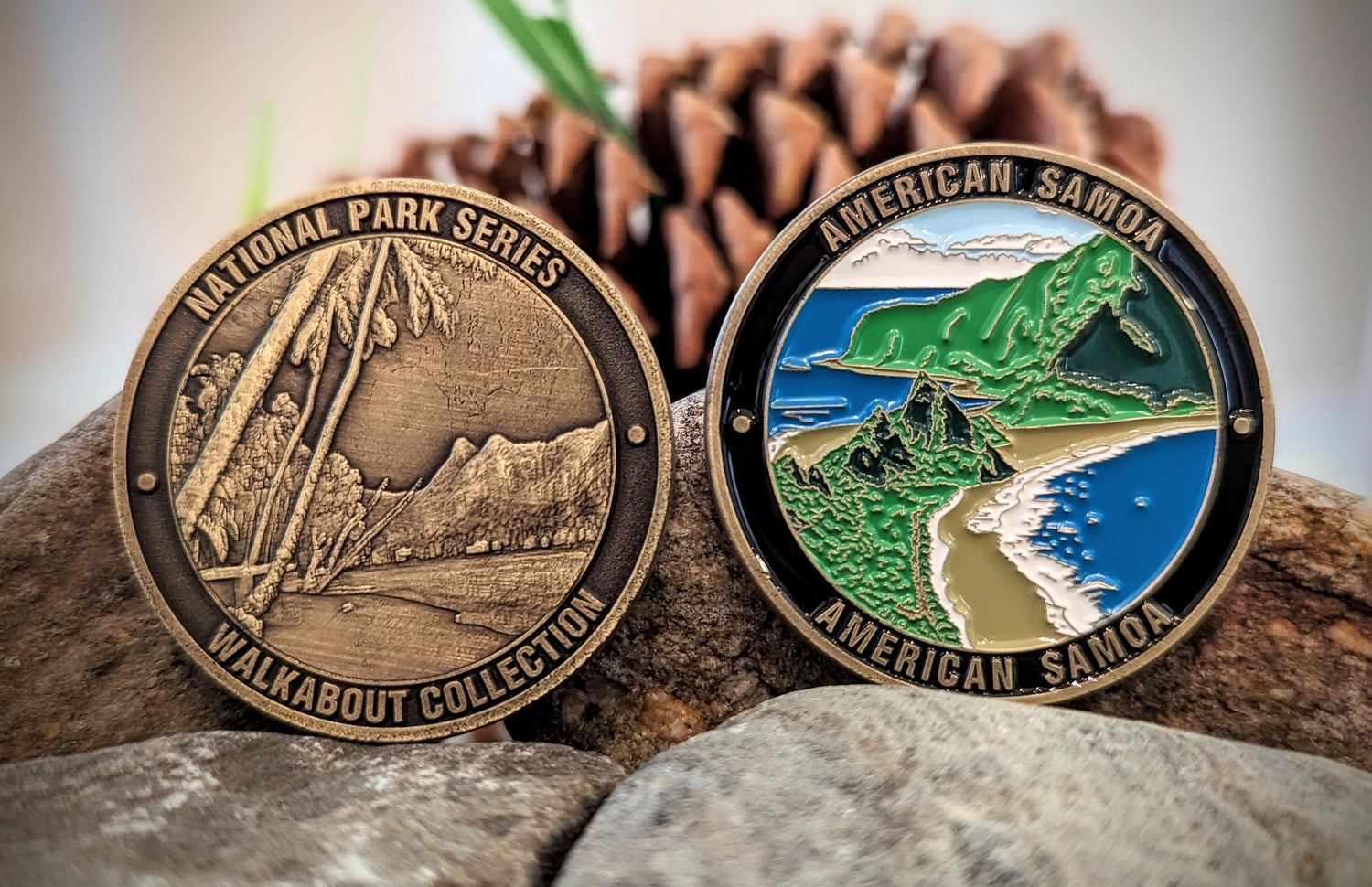 AMERICAN SAMOA NATIONAL PARK CHALLENGE COIN