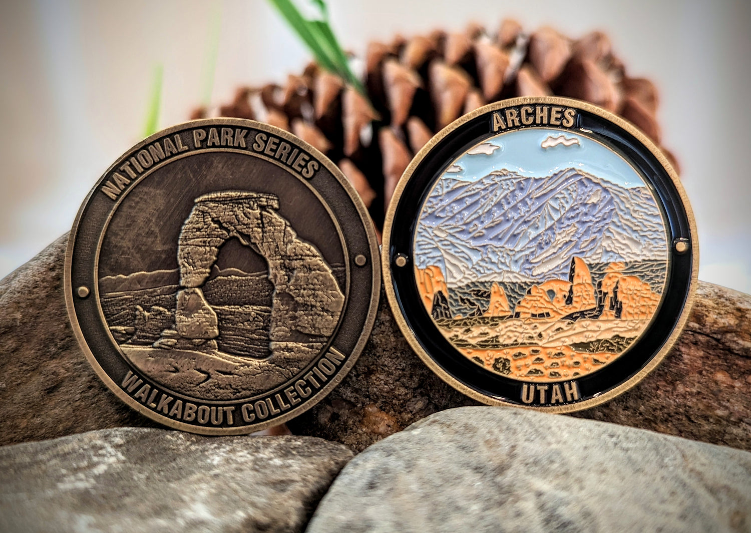 ARCHES NATIONAL PARK CHALLENGE COIN
