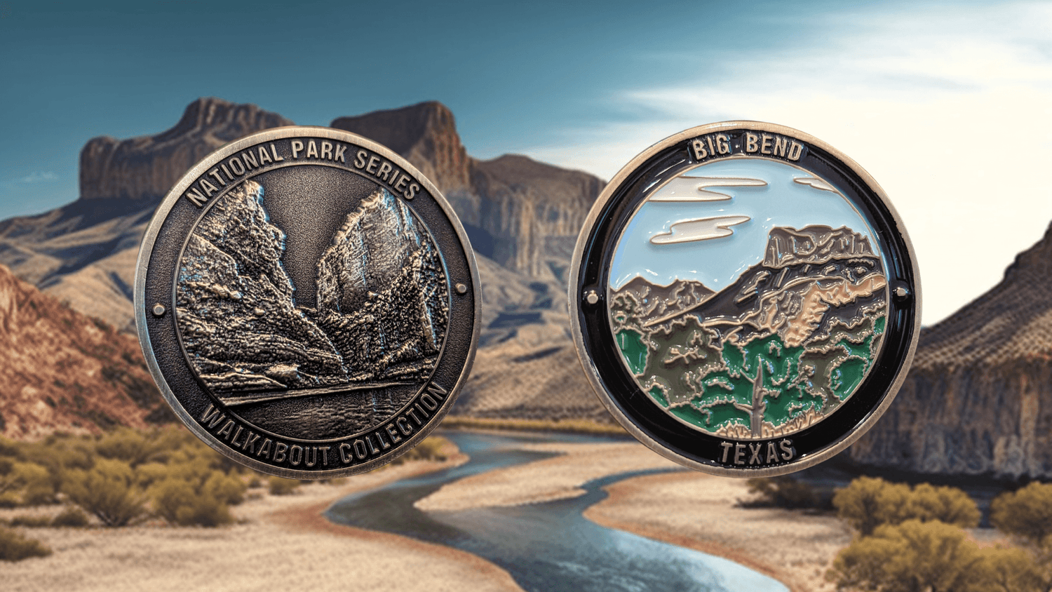 BIG BEND NATIONAL PARK CHALLENGE COIN