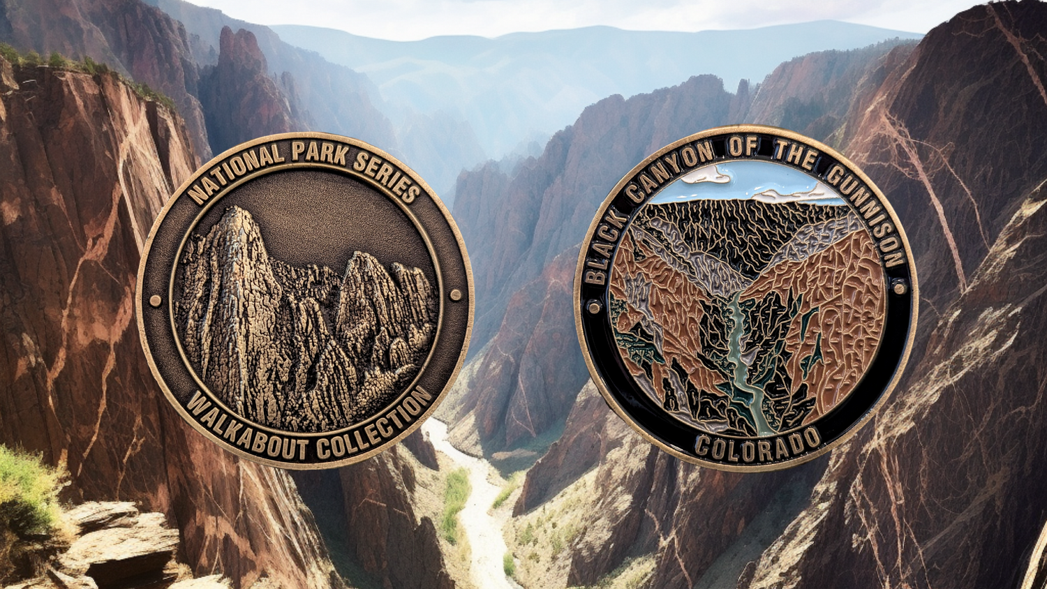 BLACK CANYON OF THE GUNNISON NATIONAL PARK CHALLENGE COIN