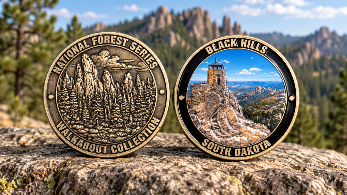 BLACK HILLS NATIONAL FOREST CHALLENGE COIN