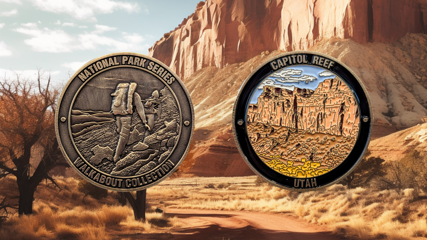 CAPITOL REEF NATIONAL PARK CHALLENGE COIN