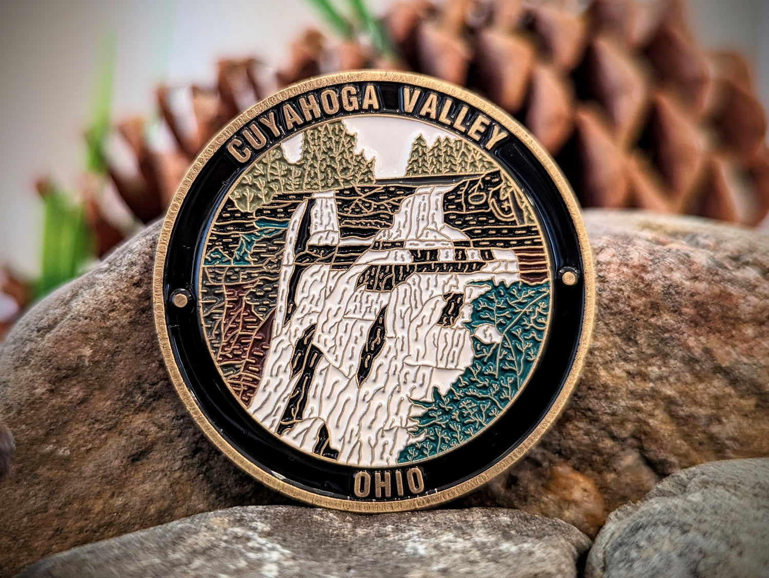 CUYAHOGA VALLEY NATIONAL PARK CHALLENGE COIN