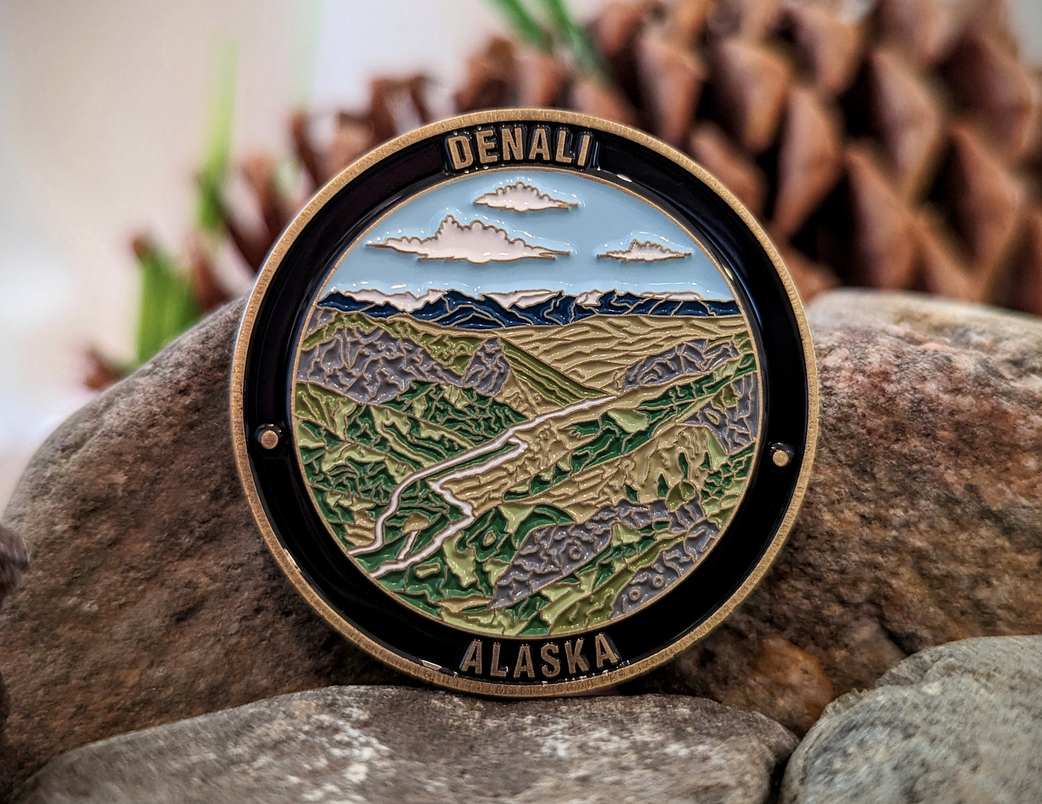 DENALI NATIONAL PARK CHALLENGE COIN