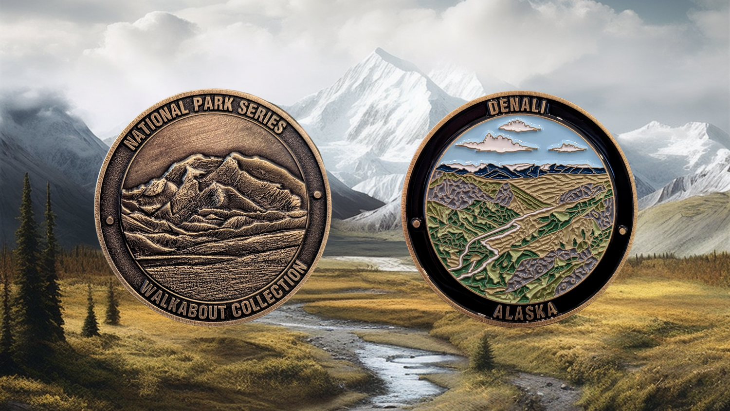 DENALI NATIONAL PARK CHALLENGE COIN