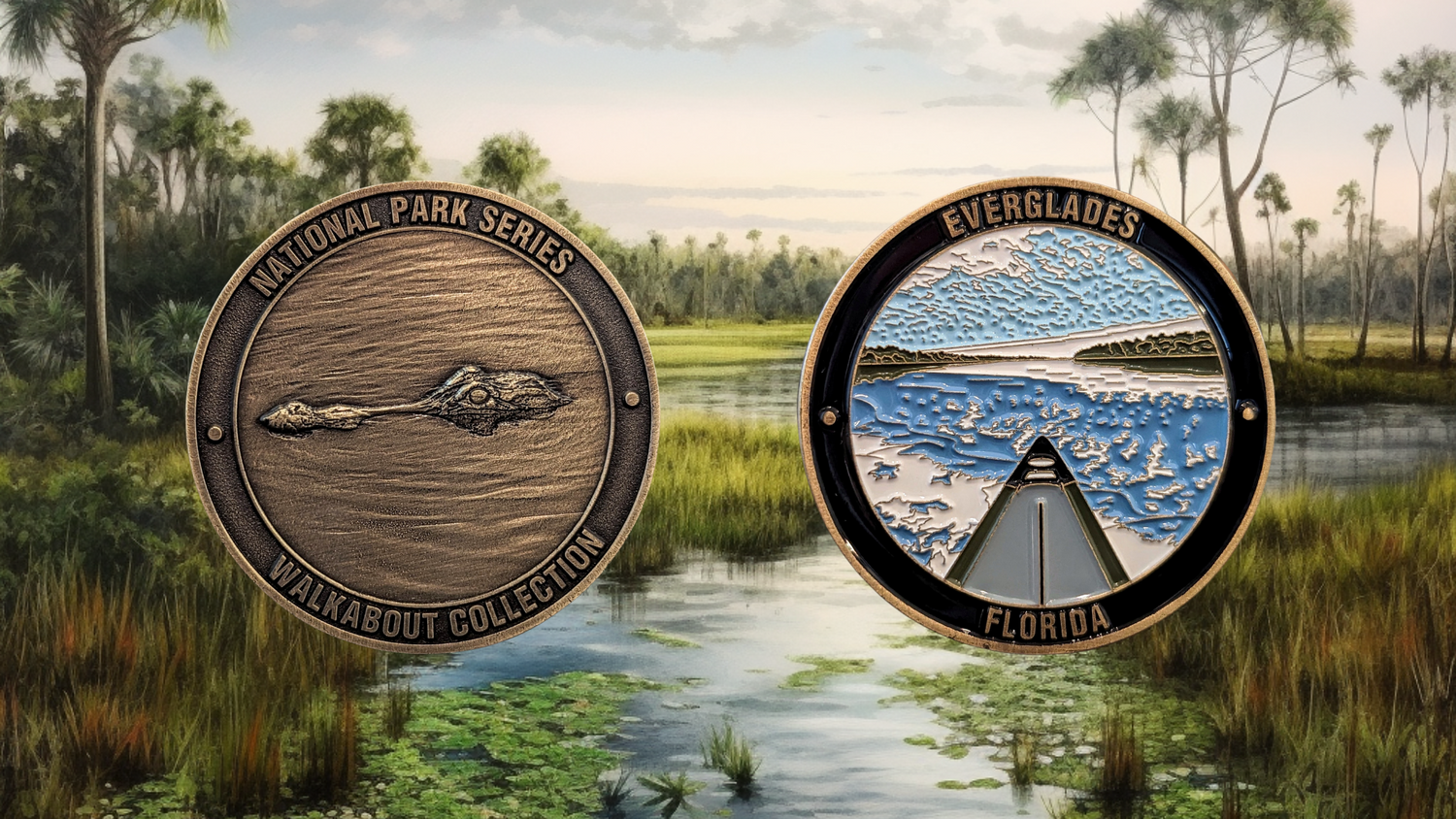 EVERGLADES NATIONAL PARK CHALLENGE COIN