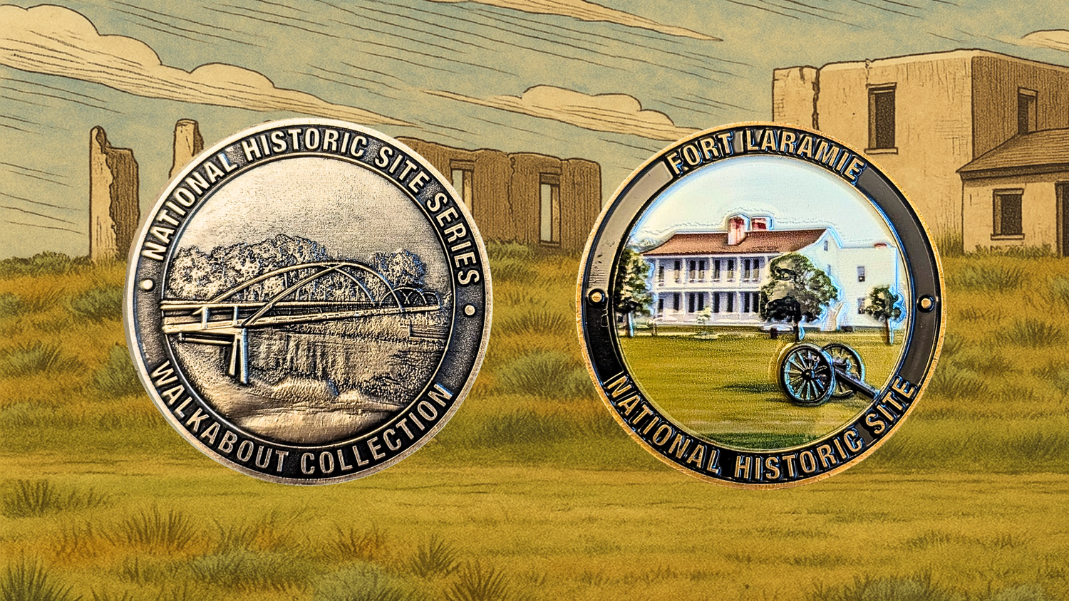 FORT LARAMIE NATIONAL HISTORIC SITE CHALLENGE COIN