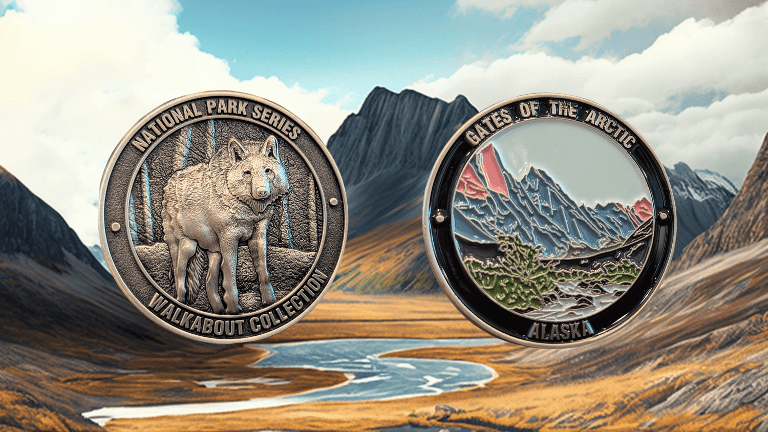 GATES OF THE ARCTIC NATIONAL PARK CHALLENGE COIN