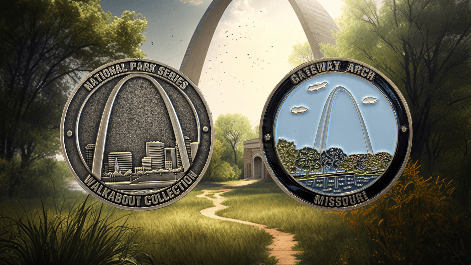 GATEWAY ARCH NATIONAL PARK CHALLENGE COIN