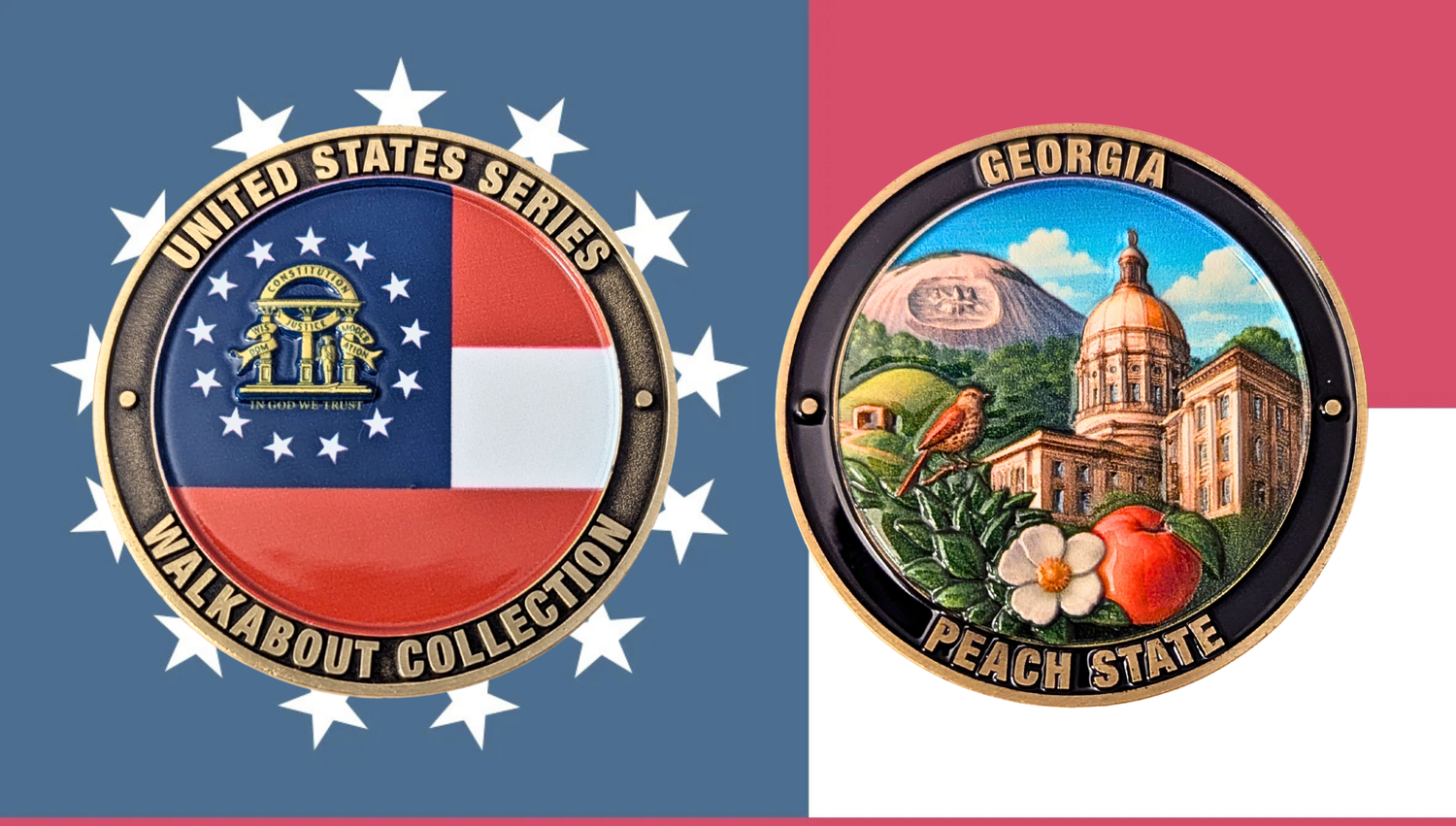 GEORGIA STATE CHALLENGE COIN