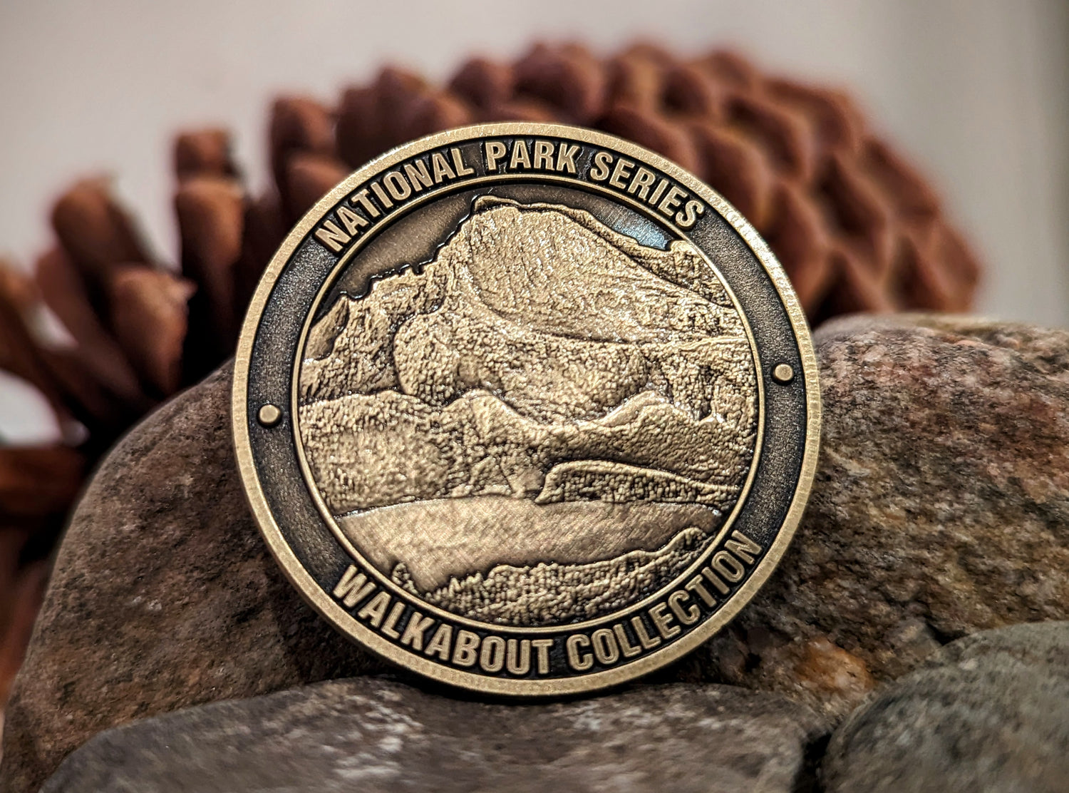 GLACIER NATIONAL PARK CHALLENGE COIN