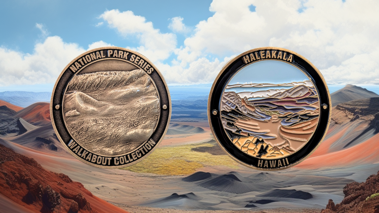 HALEAKALA NATIONAL PARK CHALLENGE COIN