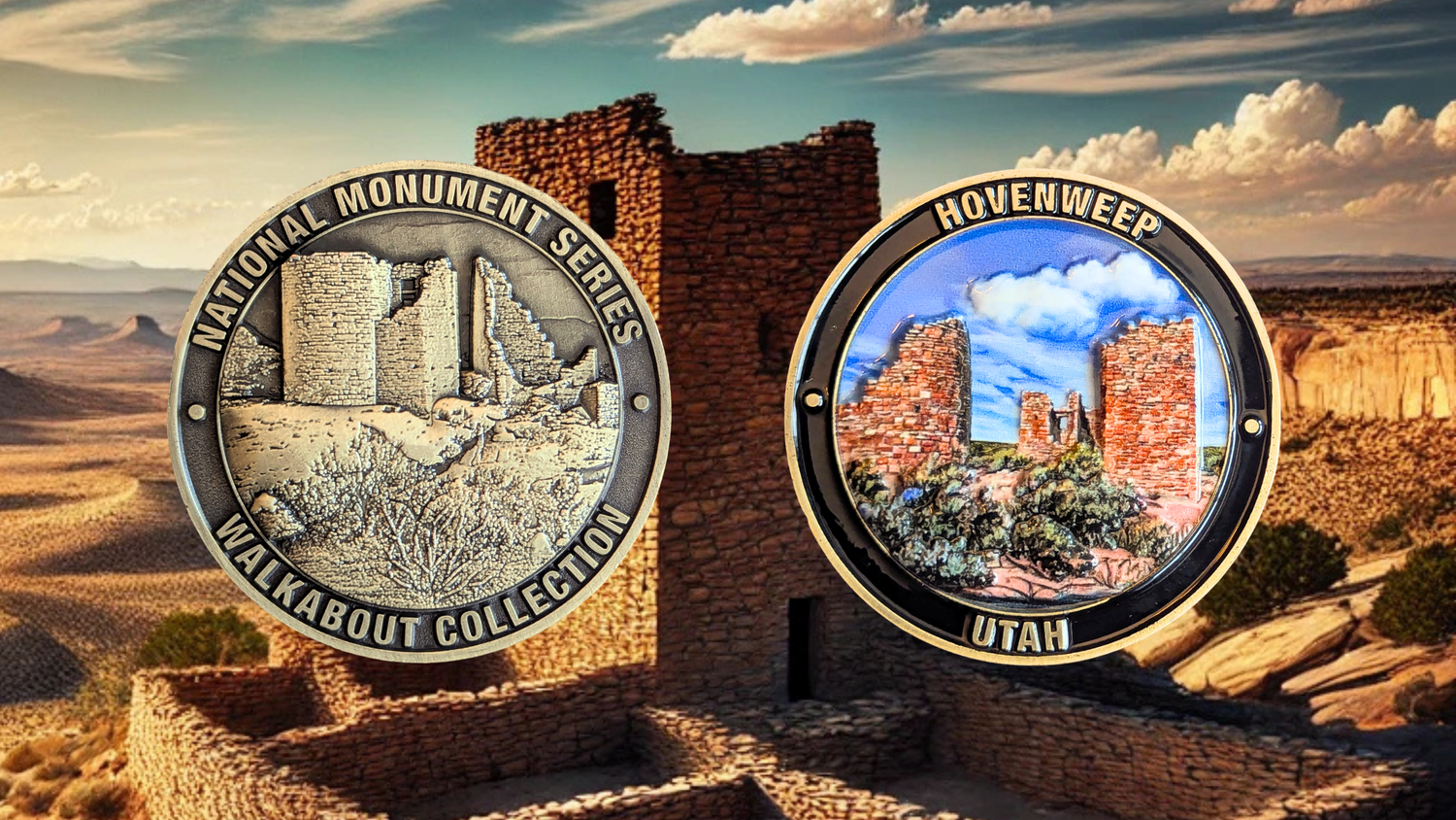 HOVENWEEP NATIONAL MONUMENT CHALLENGE COIN