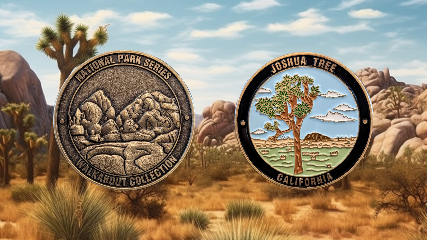 JOSHUA TREE NATIONAL PARK CHALLENGE COIN