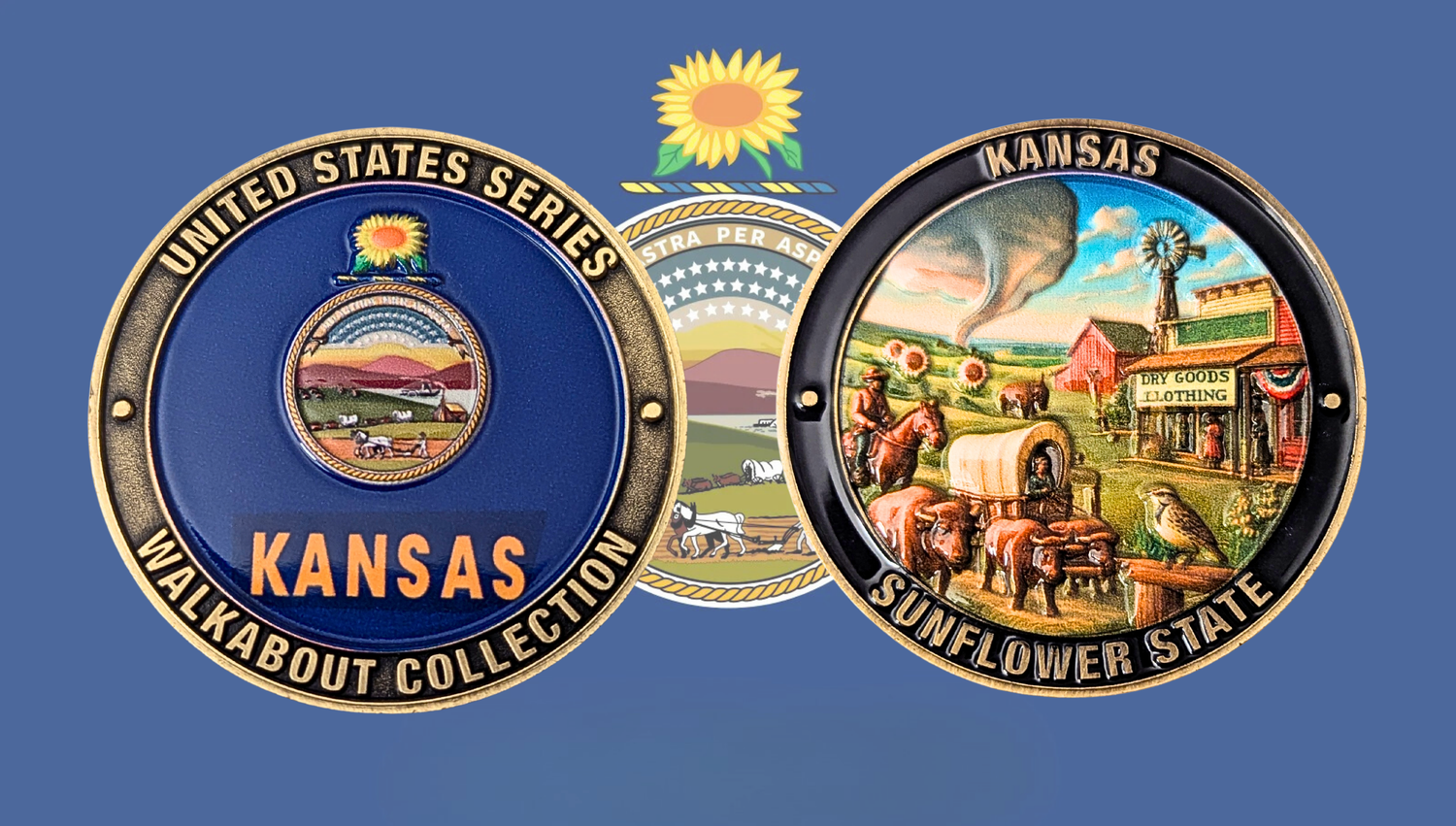 KANSAS STATE CHALLENGE COIN