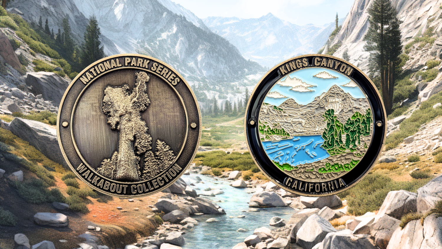 KINGS CANYON NATIONAL PARK CHALLENGE COIN