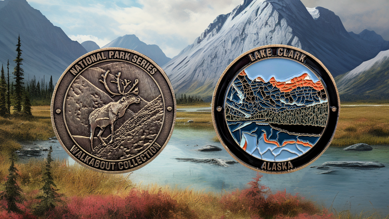 LAKE CLARK NATIONAL PARK CHALLENGE COIN