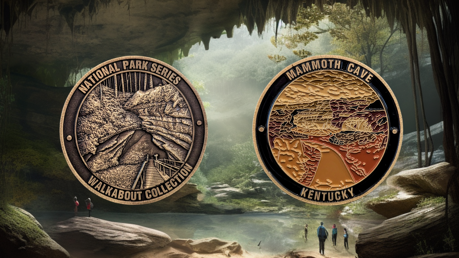 MAMMOTH CAVE NATIONAL PARK CHALLENGE COIN