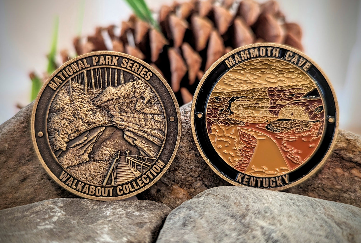 MAMMOTH CAVE NATIONAL PARK CHALLENGE COIN