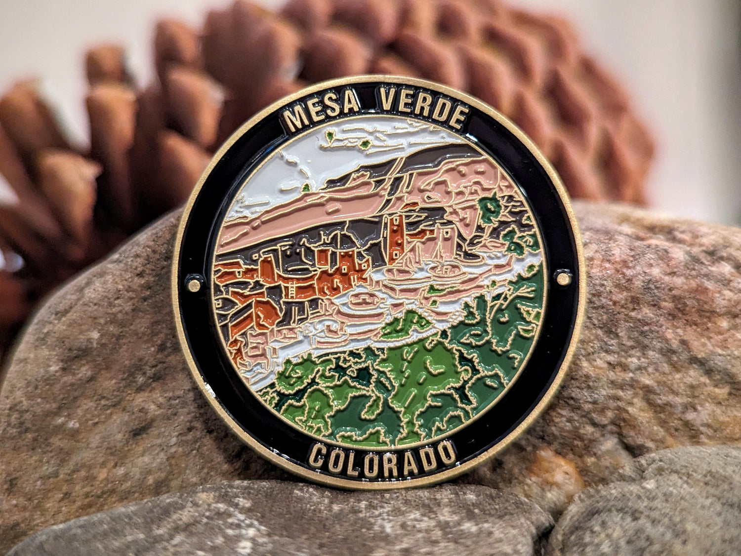 MESA VERDE NATIONAL PARK CHALLENGE COIN