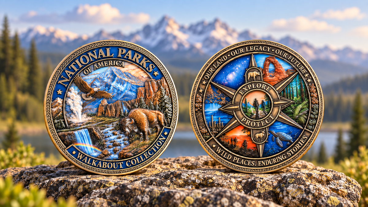 NATIONAL PARK CAPSTONE CHALLENGE COIN