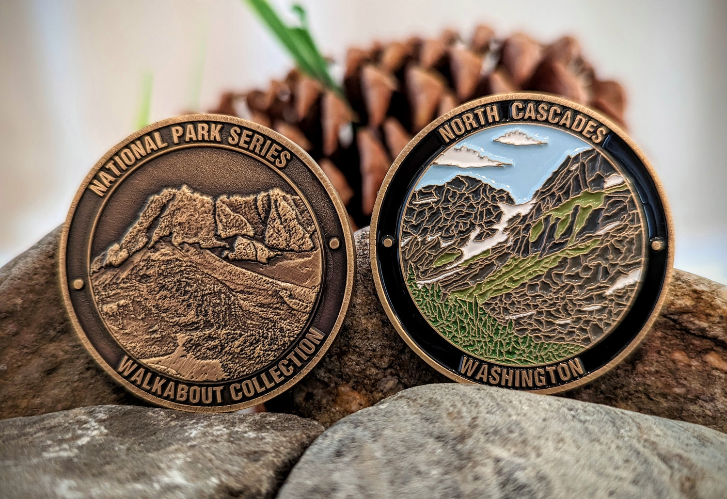 NORTH CASCADES NATIONAL PARK CHALLENGE COIN