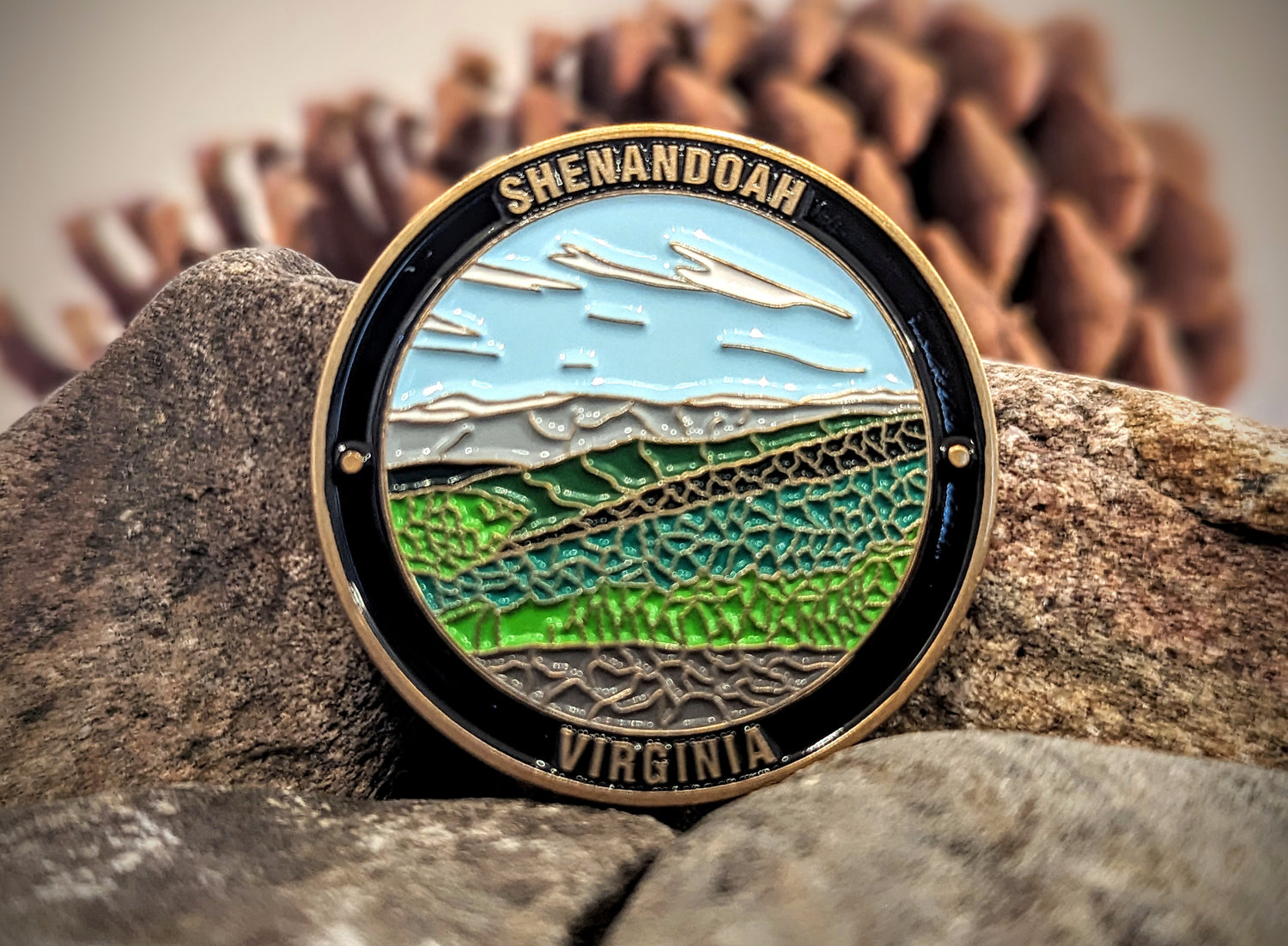 SHENANDOAH NATIONAL PARK CHALLENGE COIN