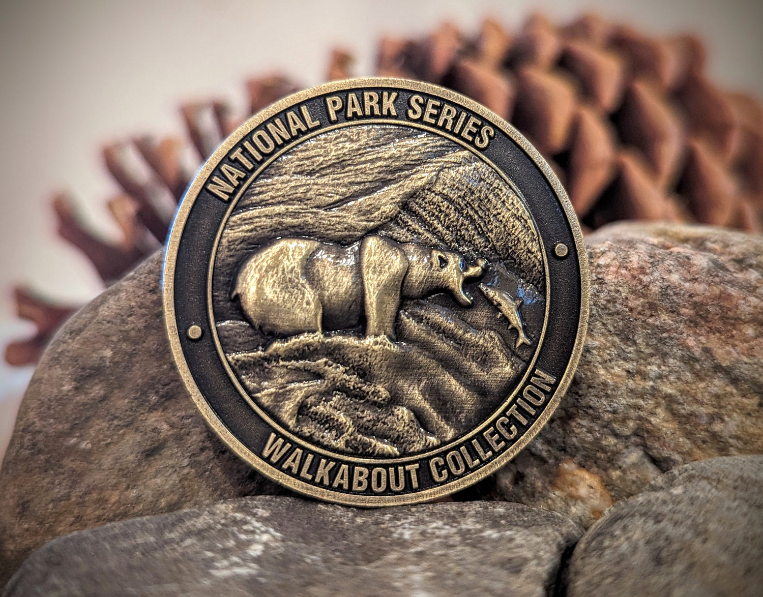 KATMAI NATIONAL PARK CHALLENGE COIN