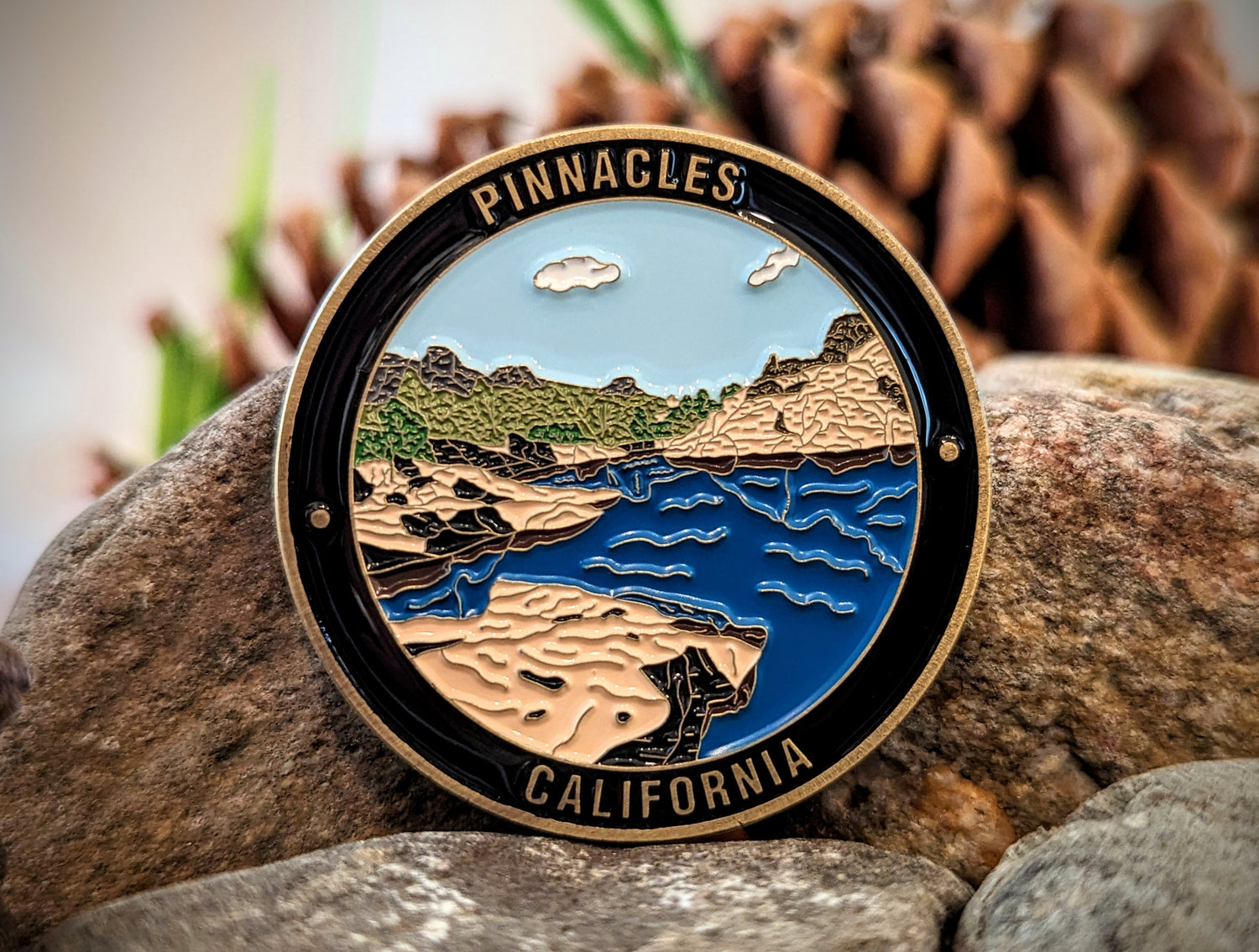 PINNACLES NATIONAL PARK CHALLENGE COIN
