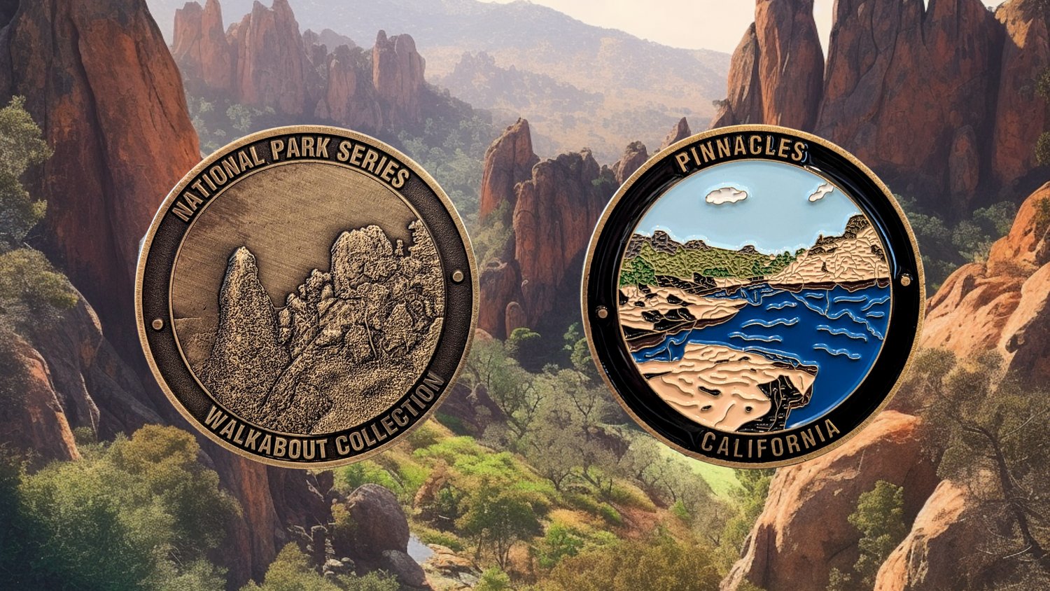 PINNACLES NATIONAL PARK CHALLENGE COIN