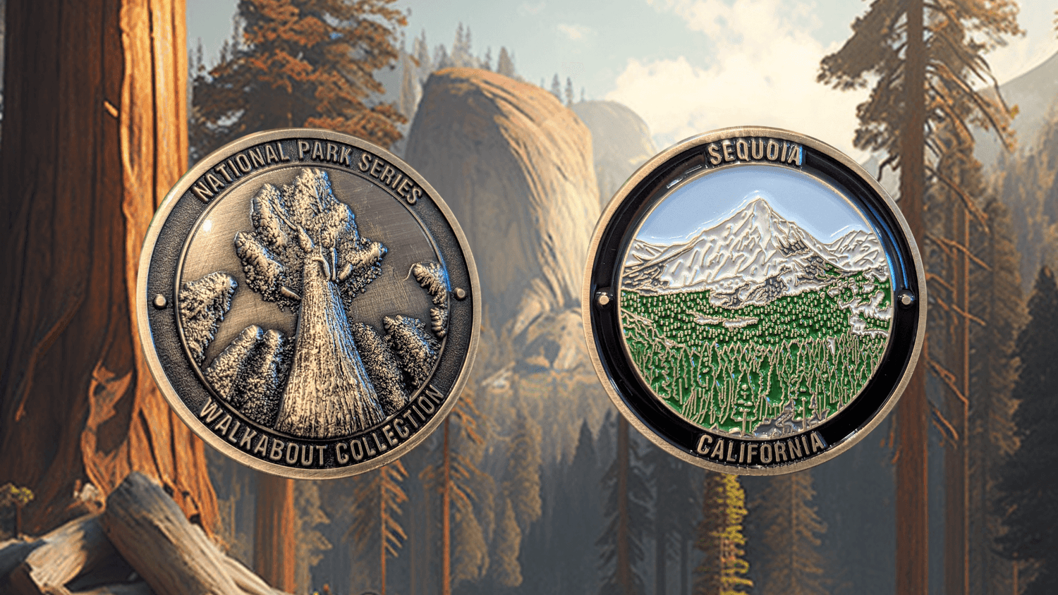 SEQUOIA NATIONAL PARK CHALLENGE COIN