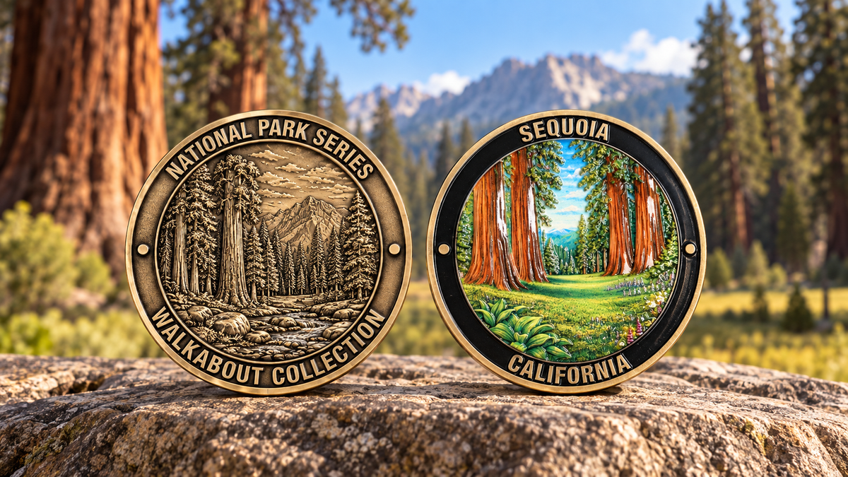 SEQUOIA NATIONAL PARK CHALLENGE COIN