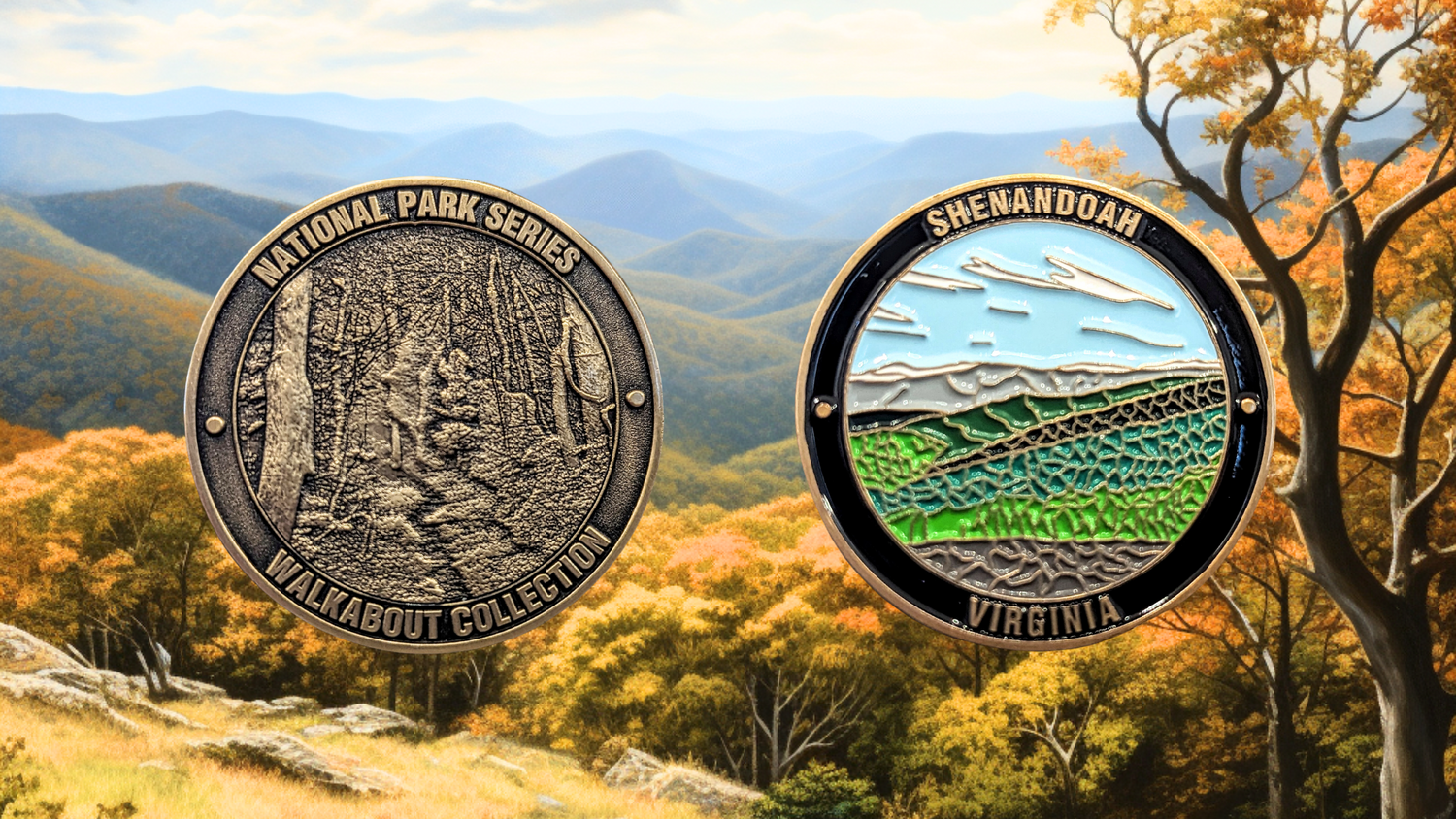 SHENANDOAH NATIONAL PARK CHALLENGE COIN