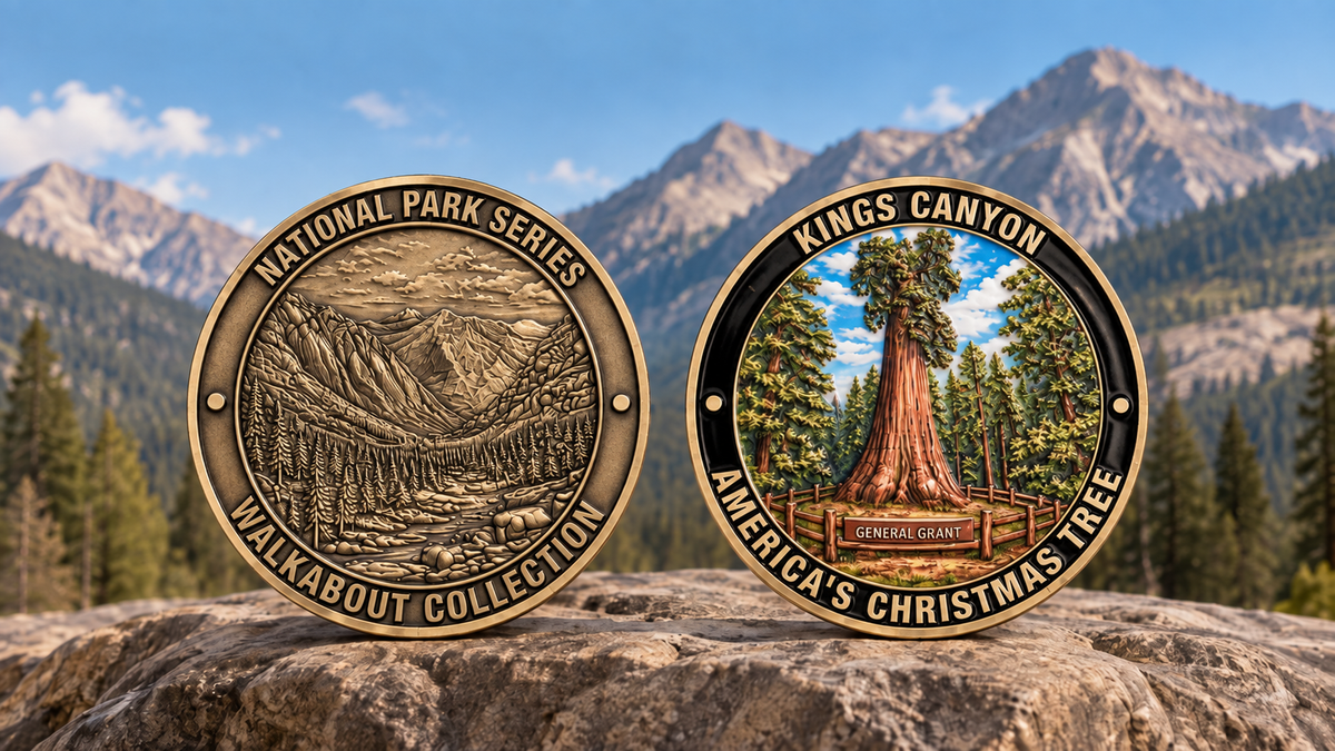 KINGS CANYON NATIONAL PARK CHALLENGE COIN