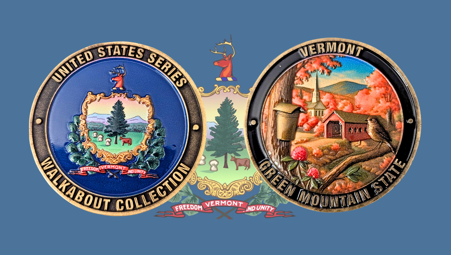 VERMONT STATE CHALLENGE COIN