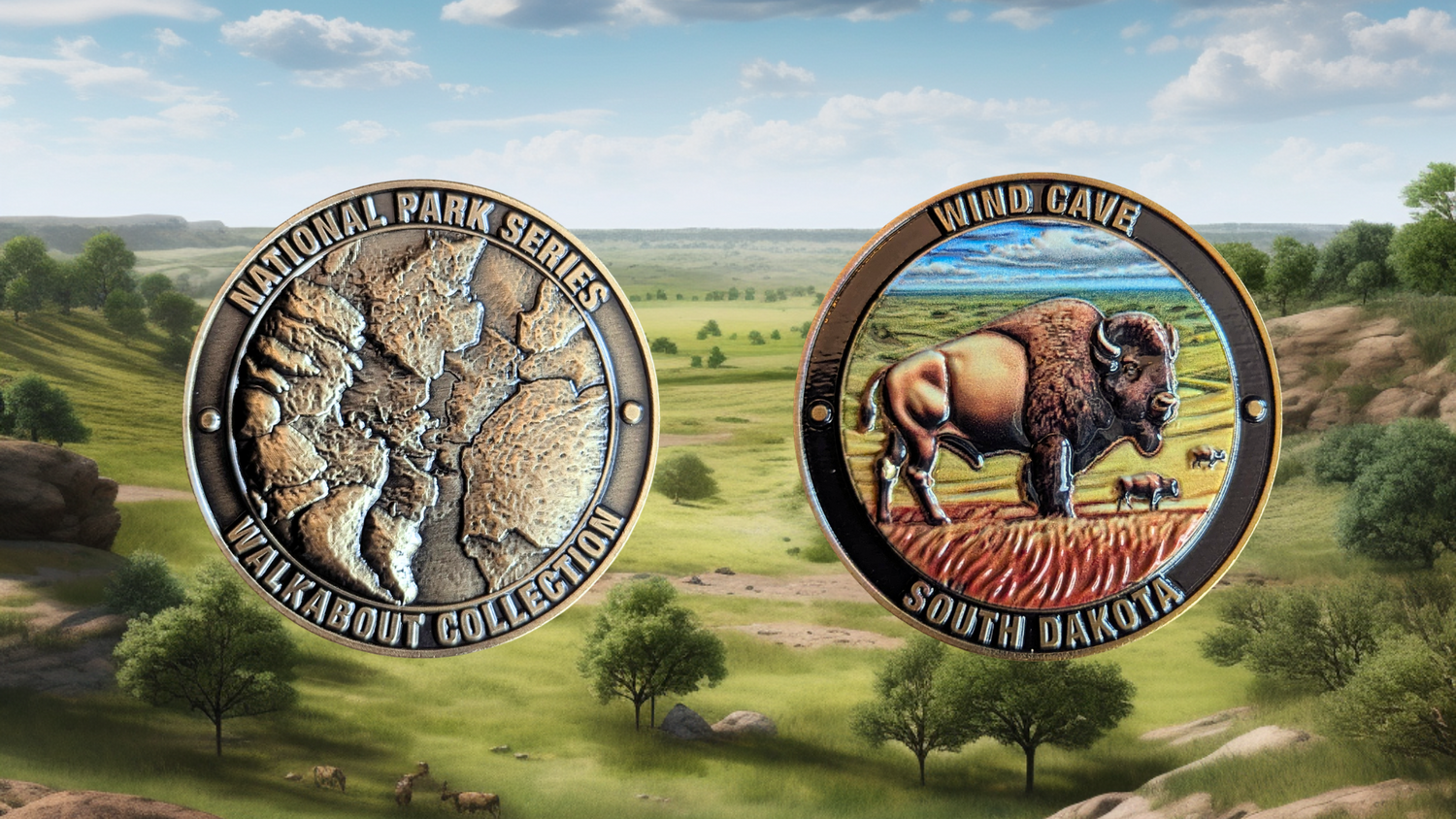 WIND CAVE NATIONAL PARK CHALLENGE COIN