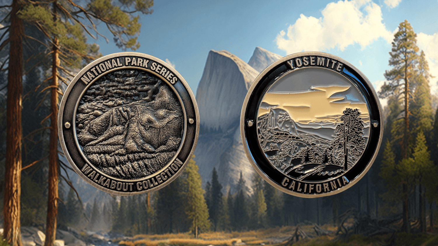 YOSEMITE NATIONAL PARK CHALLENGE COIN