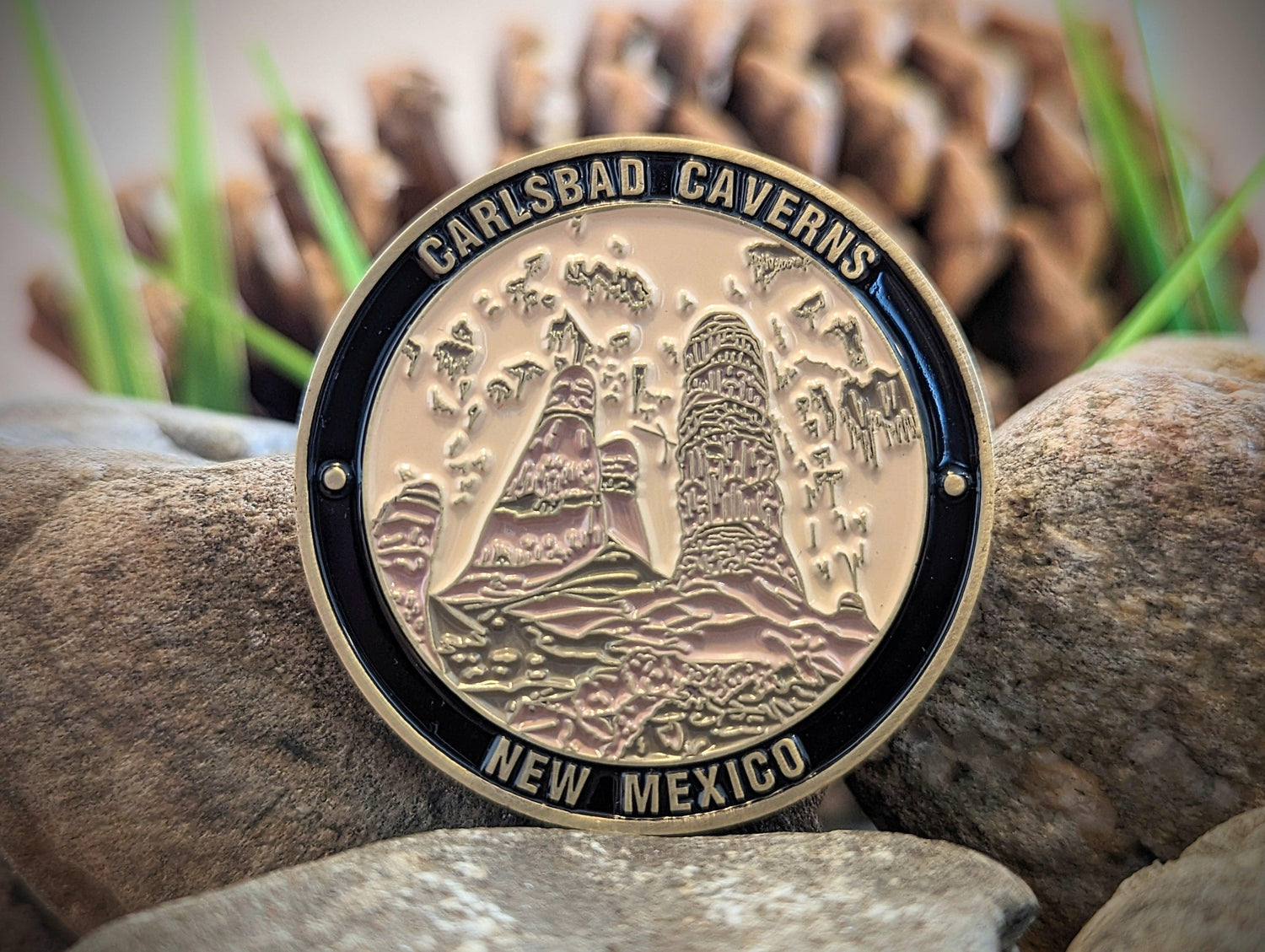 CARLSBAD CAVERNS NATIONAL PARK CHALLENGE COIN