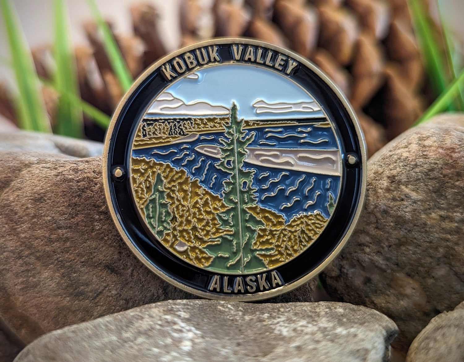 KOBUK VALLEY NATIONAL PARK CHALLENGE COIN