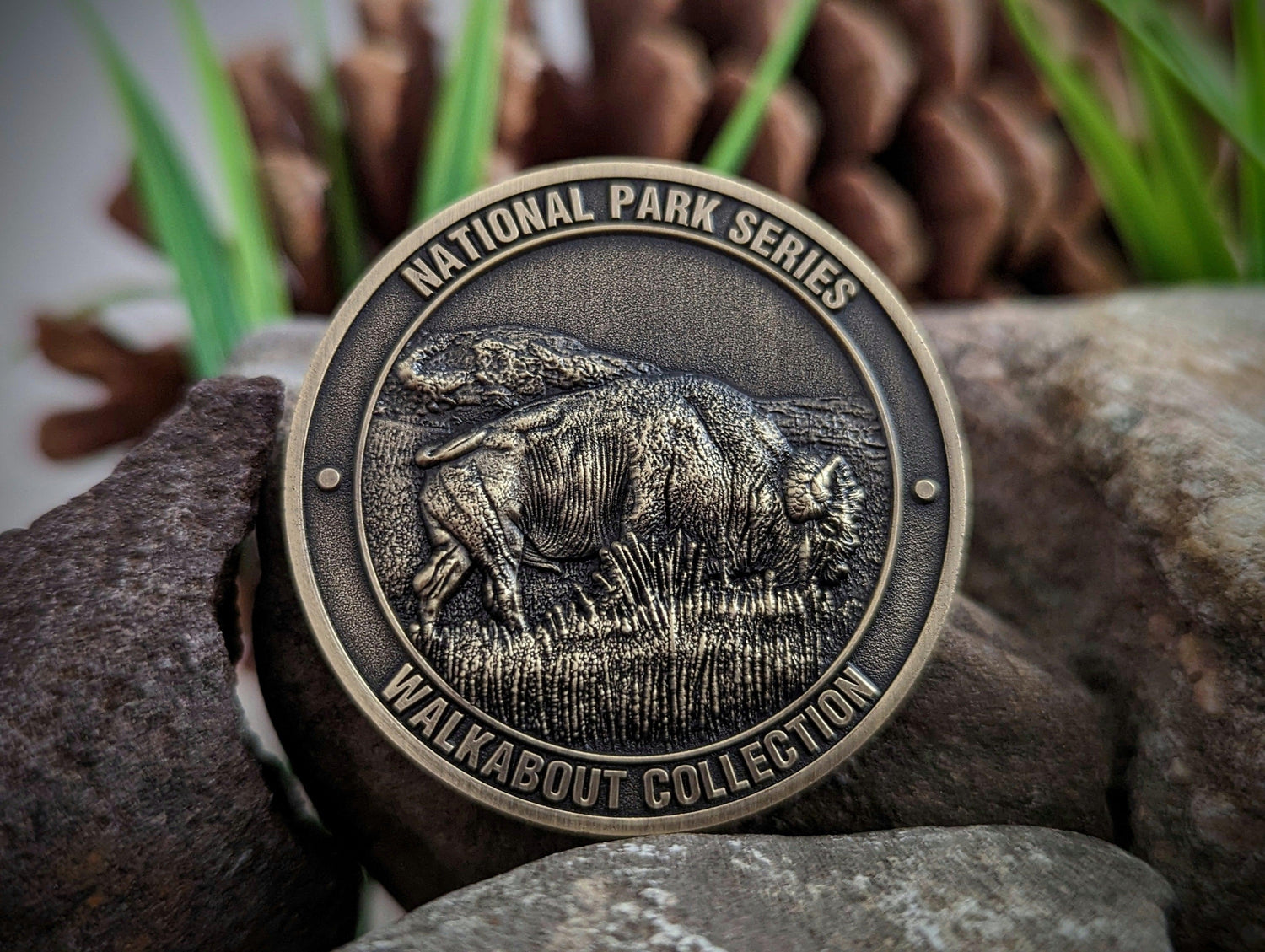 THEODORE ROOSEVELT NATIONAL PARK CHALLENGE COIN