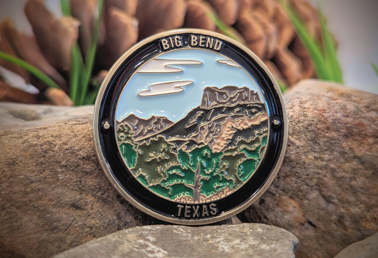 BIG BEND NATIONAL PARK CHALLENGE COIN