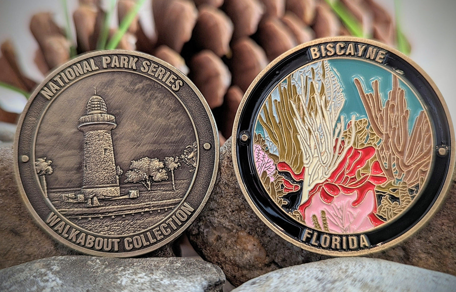 BISCAYNE NATIONAL PARK CHALLENGE COIN