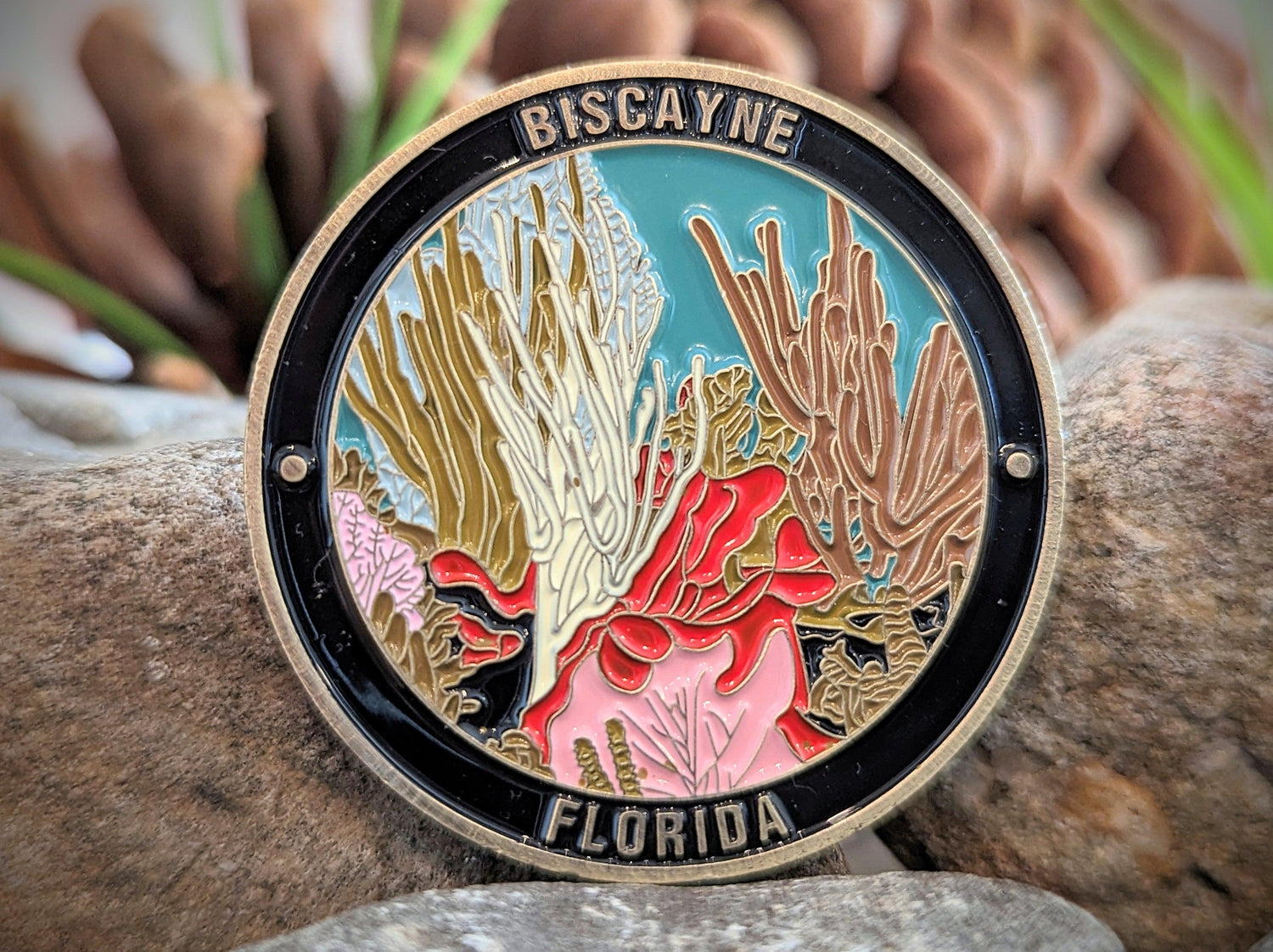 BISCAYNE NATIONAL PARK CHALLENGE COIN