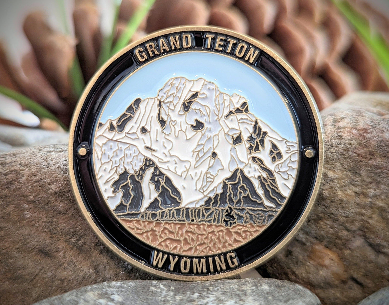 GRAND TETON NATIONAL PARK CHALLENGE COIN