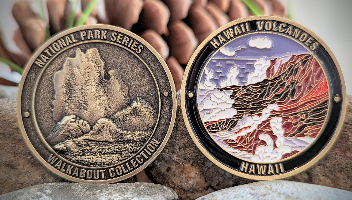 HAWAII VOLCANOES NATIONAL PARK CHALLENGE COIN