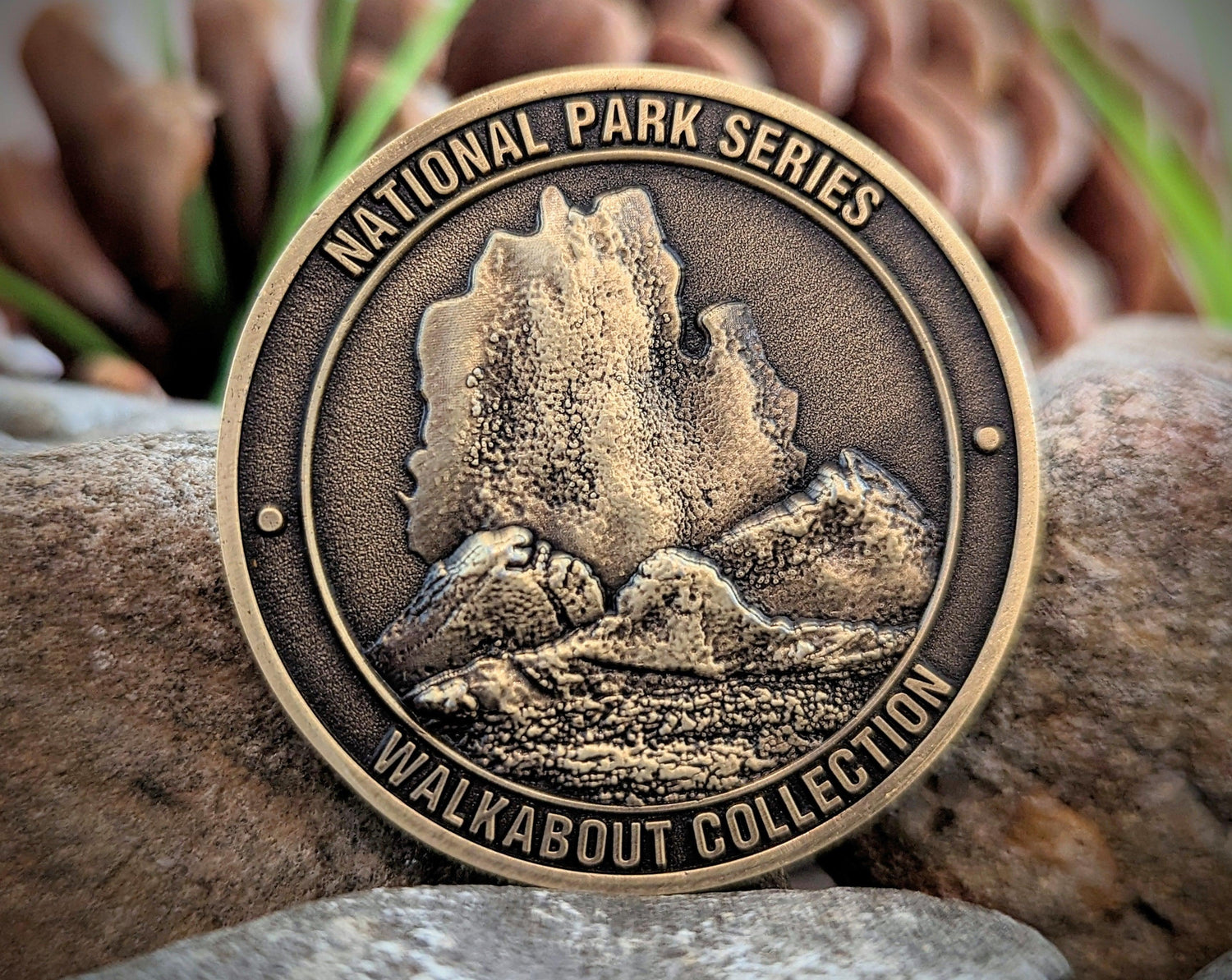 HAWAII VOLCANOES NATIONAL PARK CHALLENGE COIN