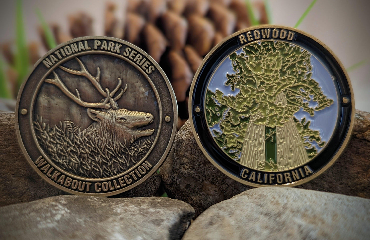 REDWOOD NATIONAL PARK CHALLENGE COIN