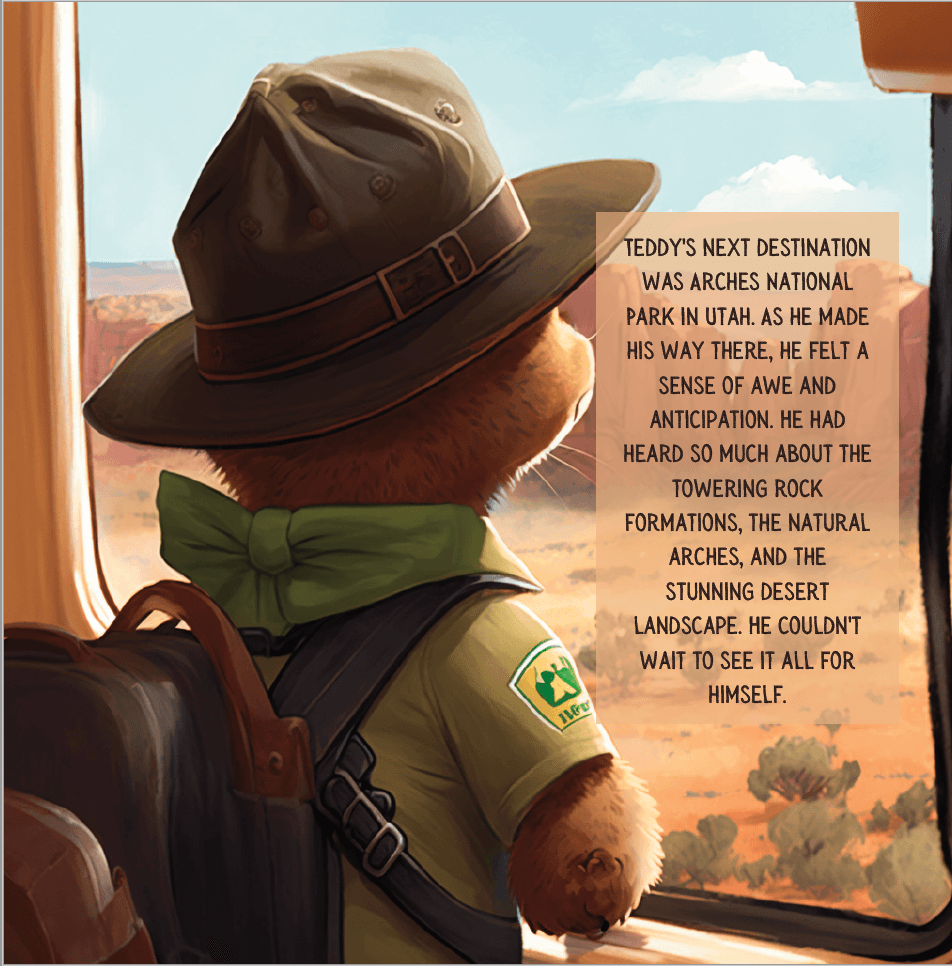 TEDDY'S WALKABOUT: ARCHES NATIONAL PARK