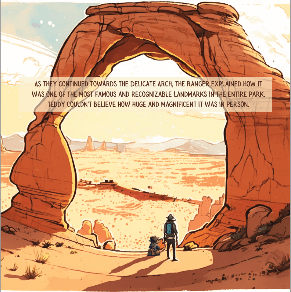 TEDDY'S WALKABOUT: ARCHES NATIONAL PARK