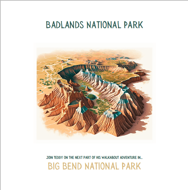 TEDDY'S WALKABOUT: BADLANDS NATIONAL PARK